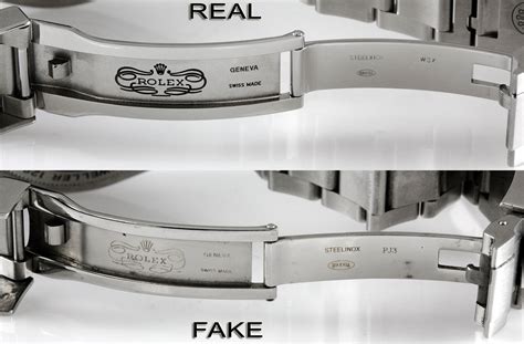 how to tell if rolex bracelet is fake